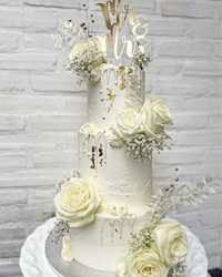 Tort ślubny torty weselne wesele słodki stół