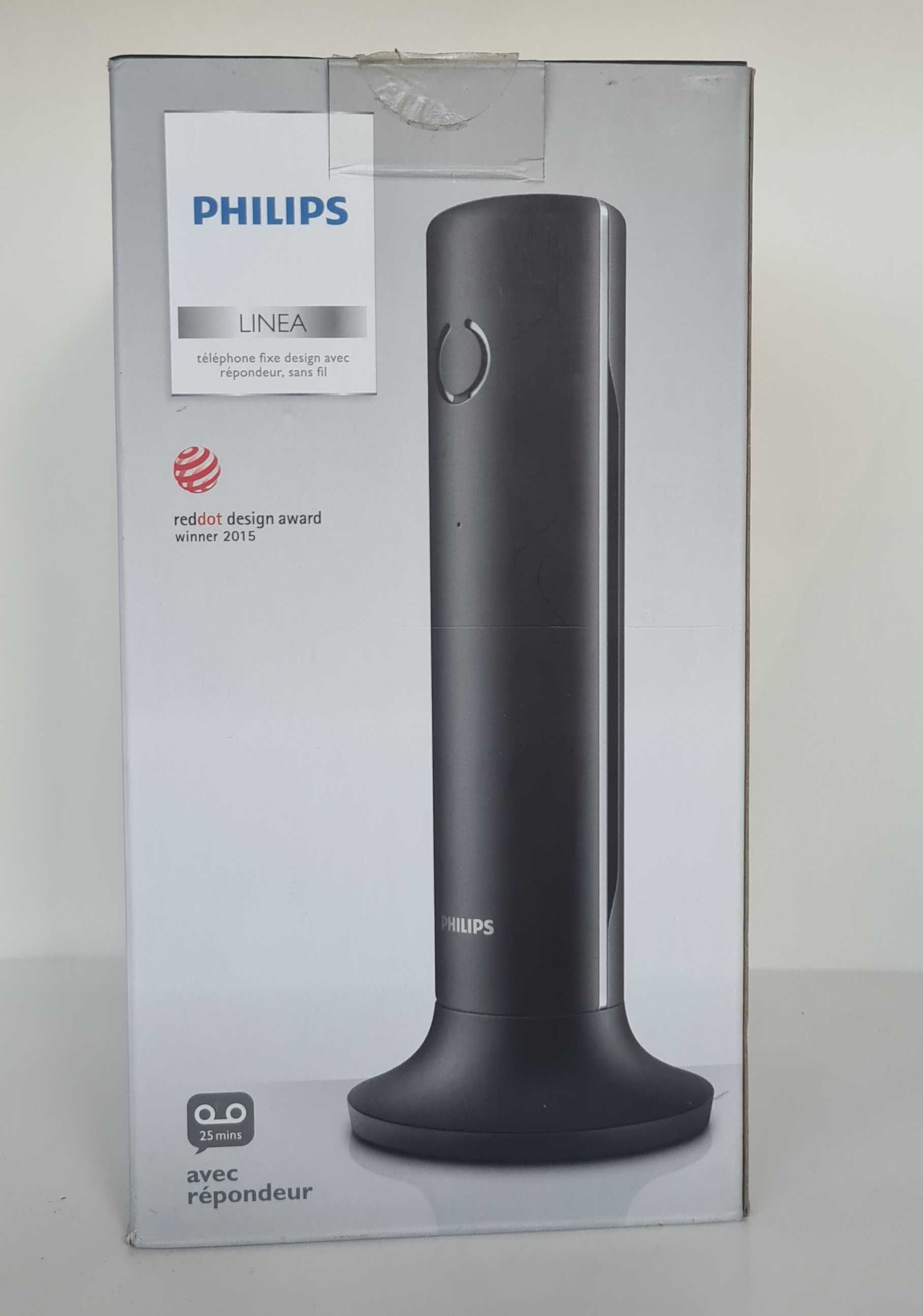 Telefon Bezprzewodowy stacjonarny Philips Linea designerski