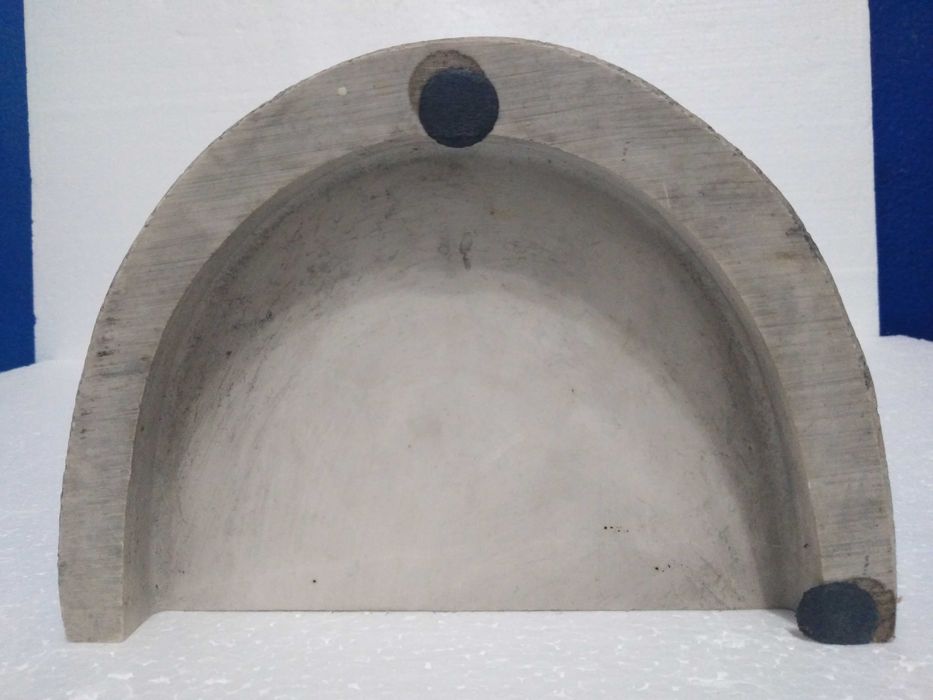 Estátua com Espelho "A Deusa e a Gazela"