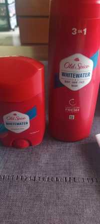 Old Spice Whitewater Dezodorant w sztyfcie i  Żel 3w1