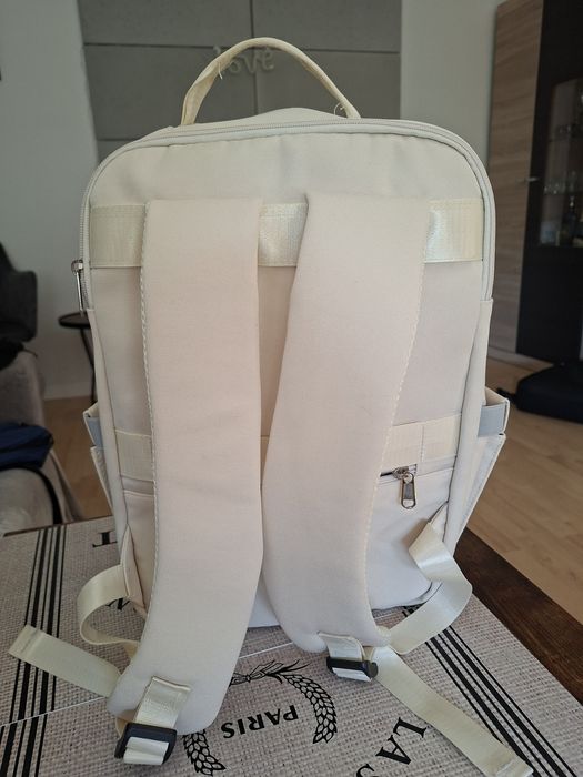 Plecak do samolotu 40x20x25 beżowy