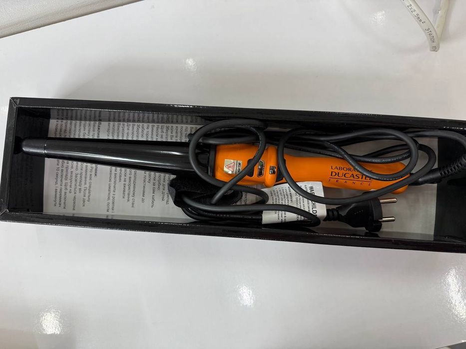 Конусна плойка для волосся Ducastel Subtil New Wave Tourmaline