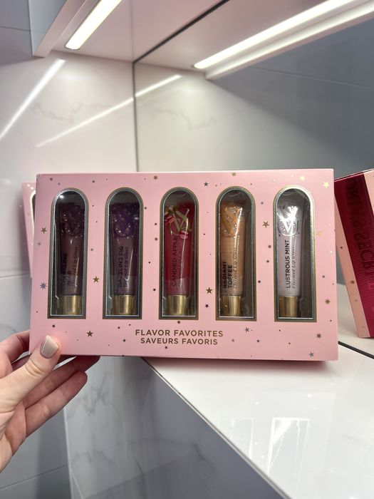 Набір блисків 5в1 victoria secret оригінал вікторія сікрет блиск помад