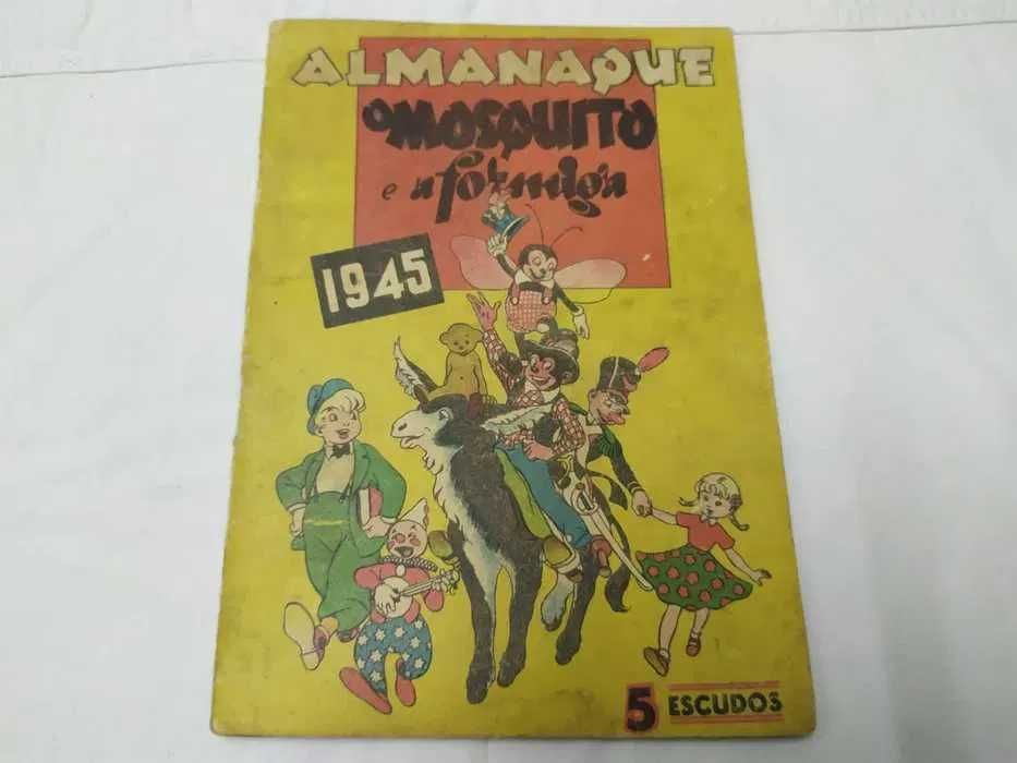Almanaque O Mosquito e a Formiga 1945 - RARO (1944)