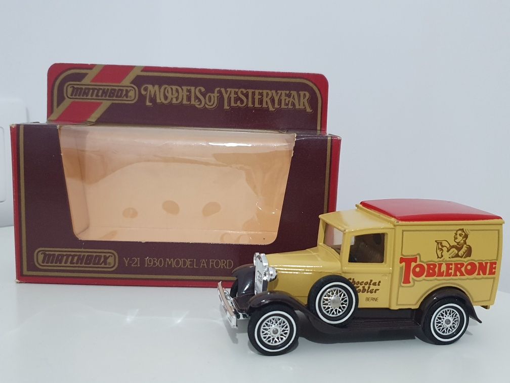 Model matchbox Yesteryear TOBLERONE  Y-21 Model'A'Ford z 1930 roku