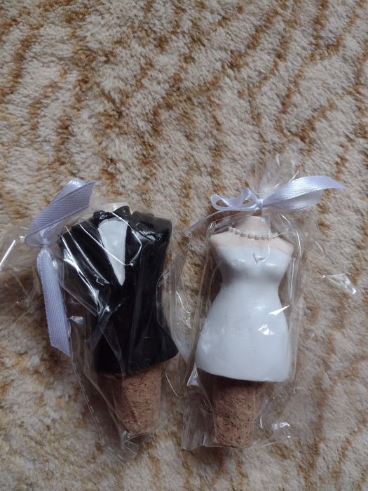 Korki do wina Para Młoda ślub wesele