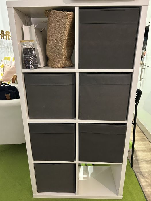 Pudełka IKEA DRONA i KOSINGEN 6 sztuk