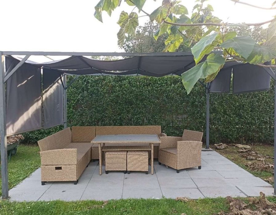 Altana metalowa Pawilon ogrodowy. 3.5mx3.5m