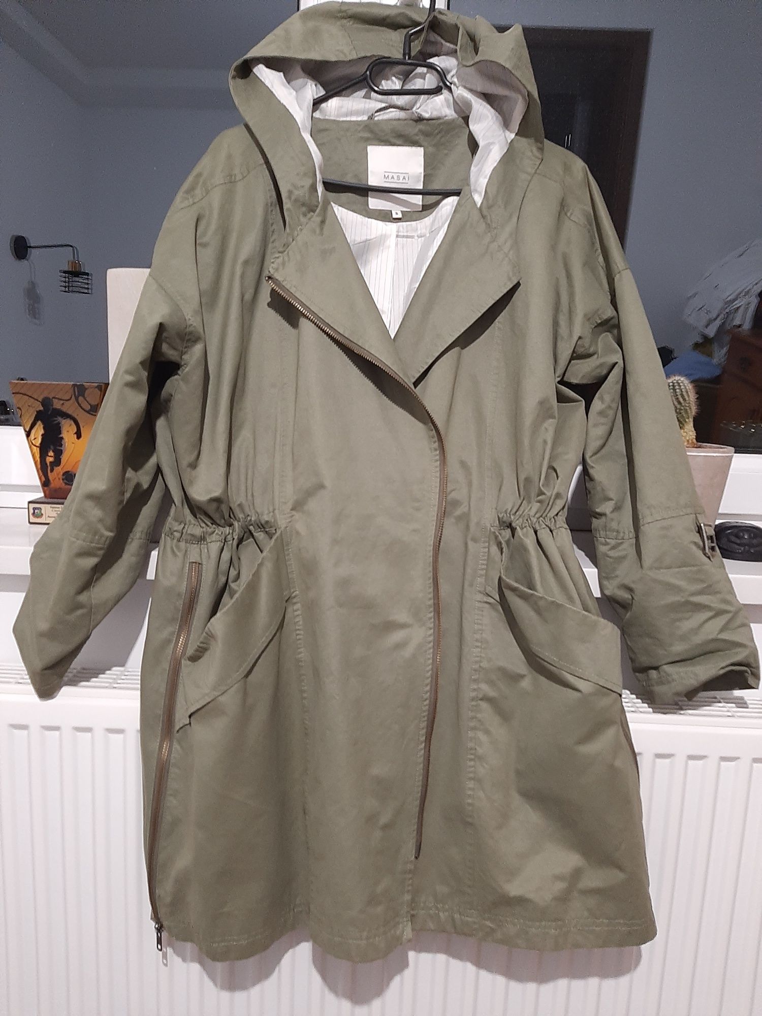 Kurtka damska, parka rozm S oversize  MASAI