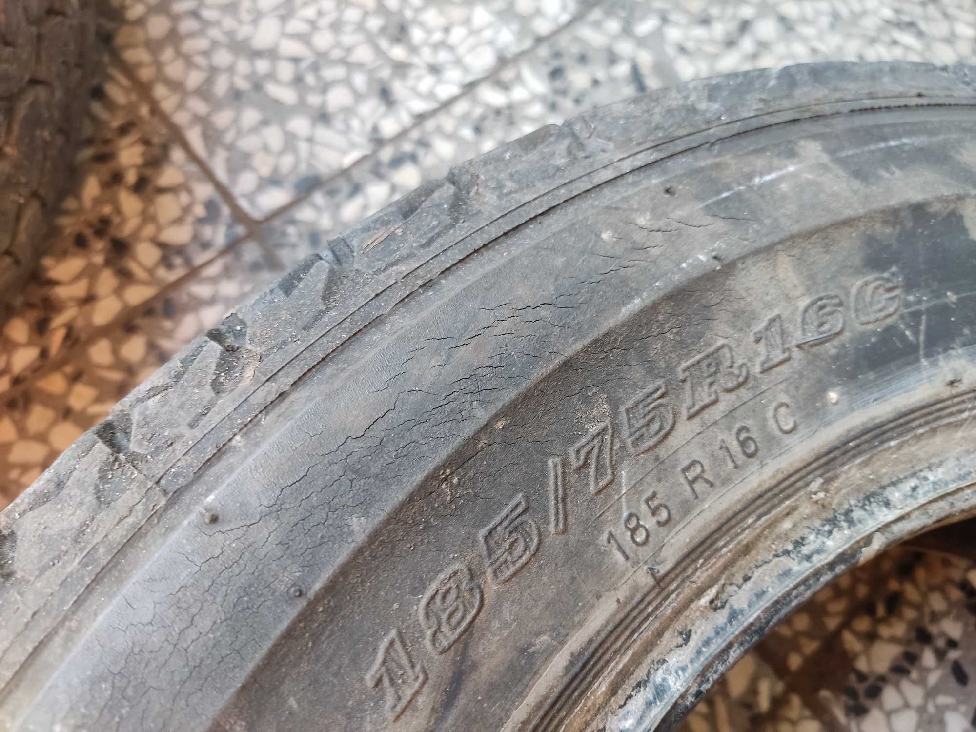 Dunlop 185/75/16C 104/102 2x8.69mm cena za 2szt MONTAŻ LETNIE