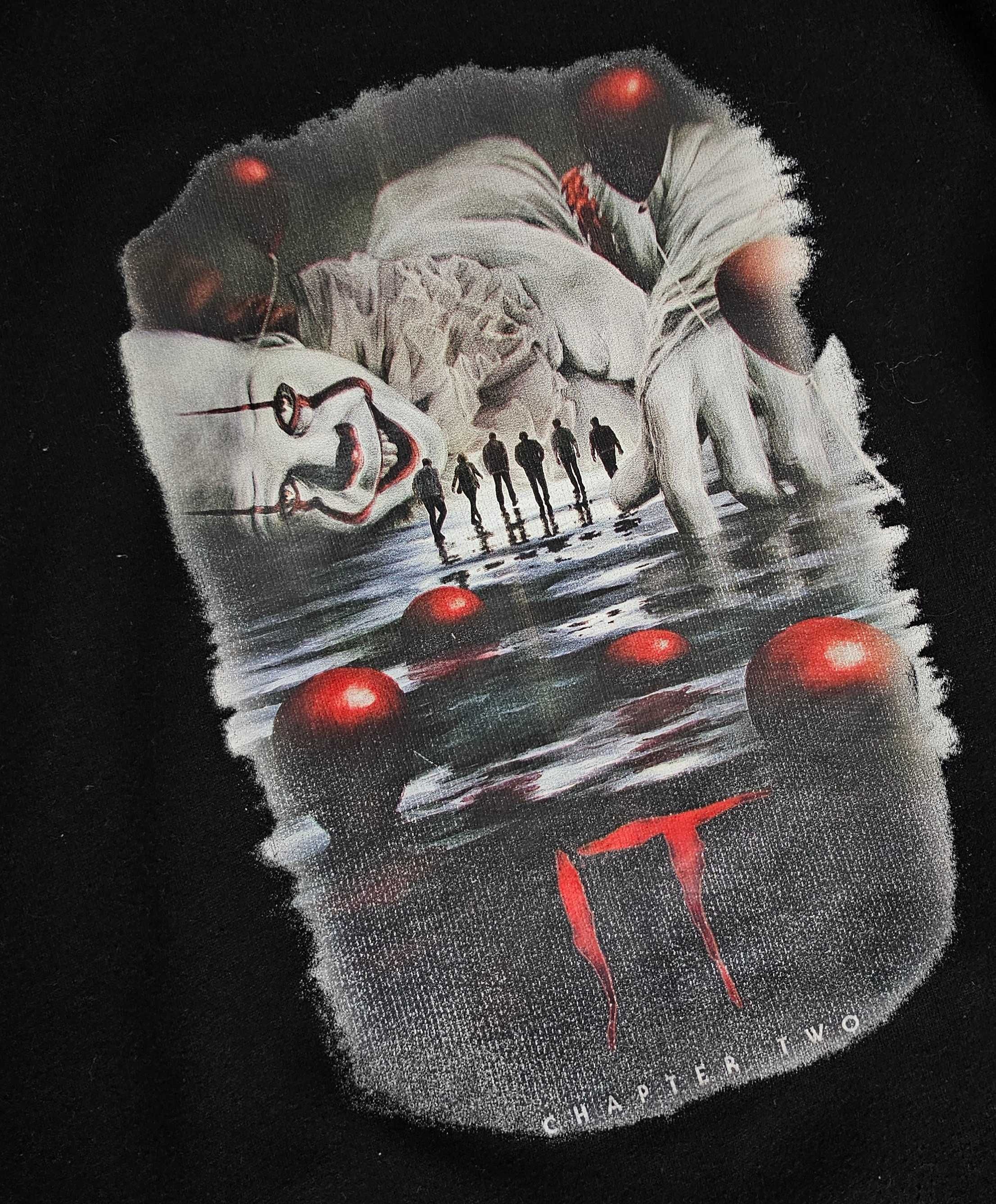 Bluza z kapturem Klaun Pennywise IT TO Stephen King big rozmiar M/L