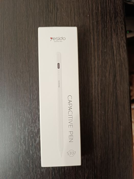 Стилус Yesido ST07 емкостный для iPad 2018-2023 (White)