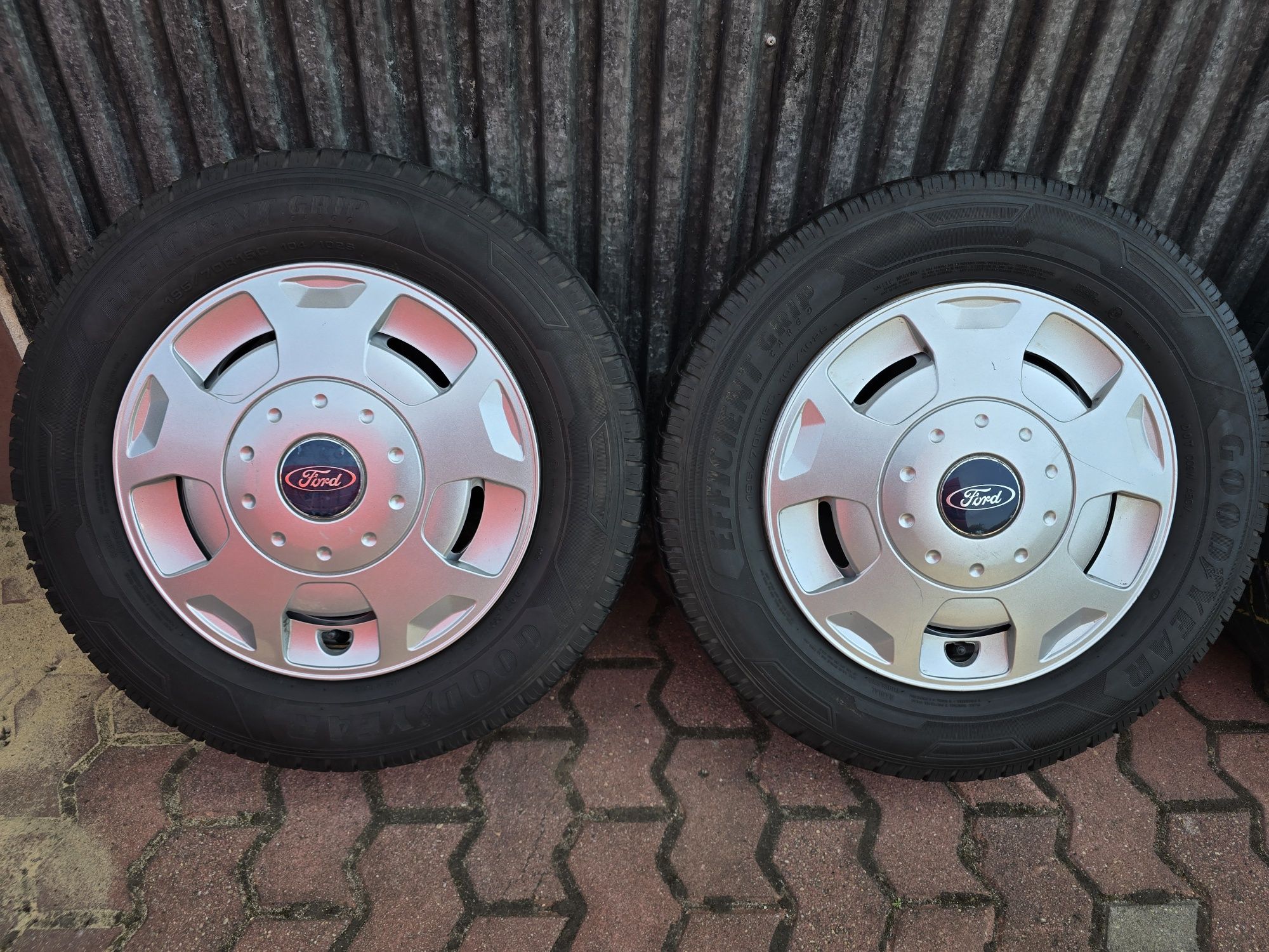 Felgi z oponami 195/70R15C Ford Transit 5x160 Tourneo Custom