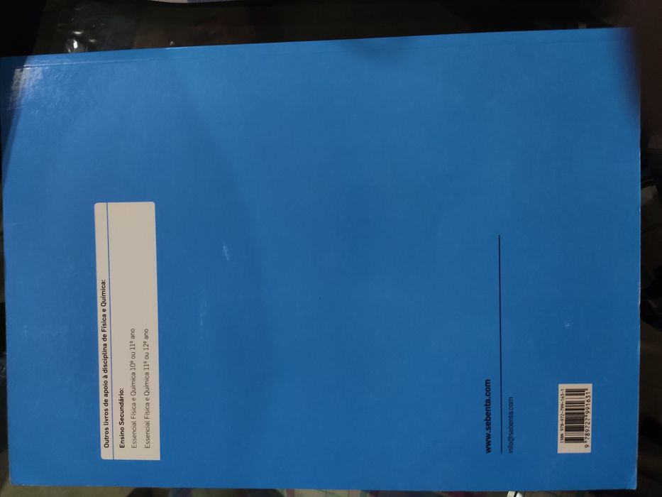 Essencial física e química - 7ano (inclui portes de envio)