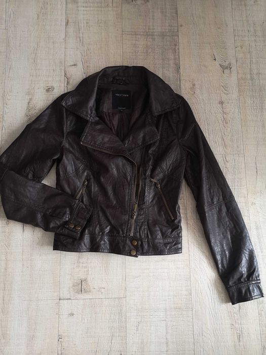 Kurtka brązowa ramoneska medicine therapy