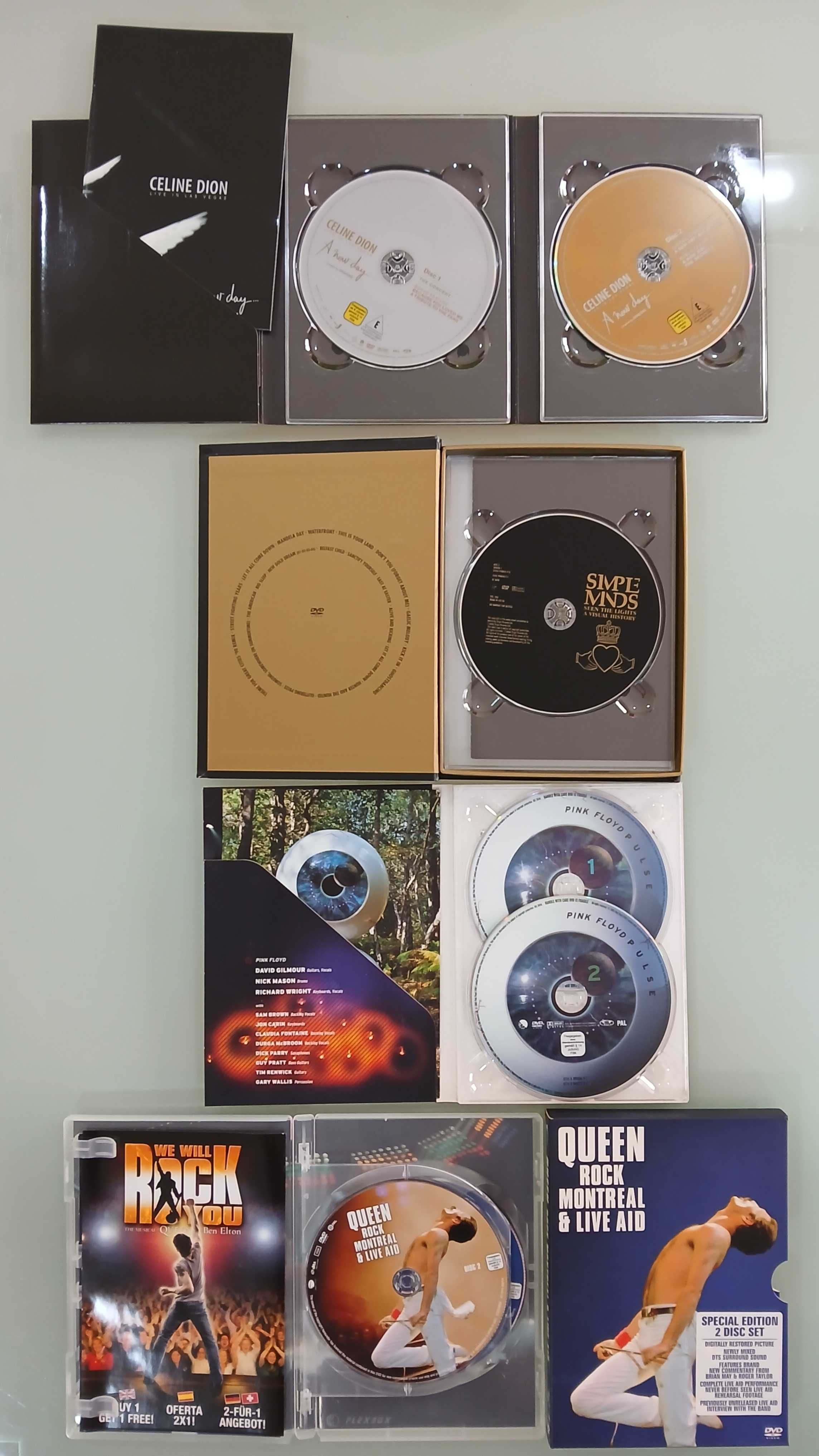 Vendo coleção de dvd's de musica.