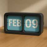 Calendário rotativo manual