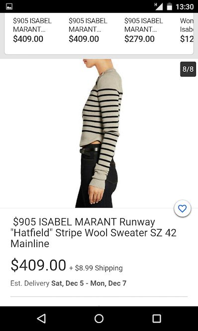 €449 Isabel Marant кофта мохер с заплатками р. хс, с, м