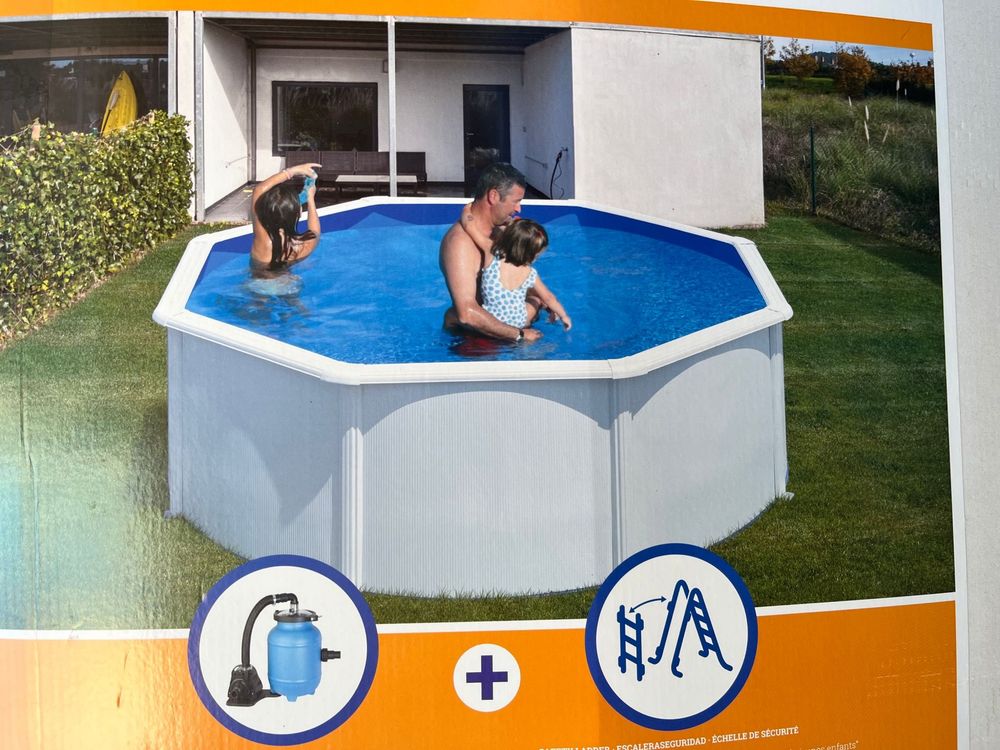 Piscina KIT460QWET 4,60x1,20