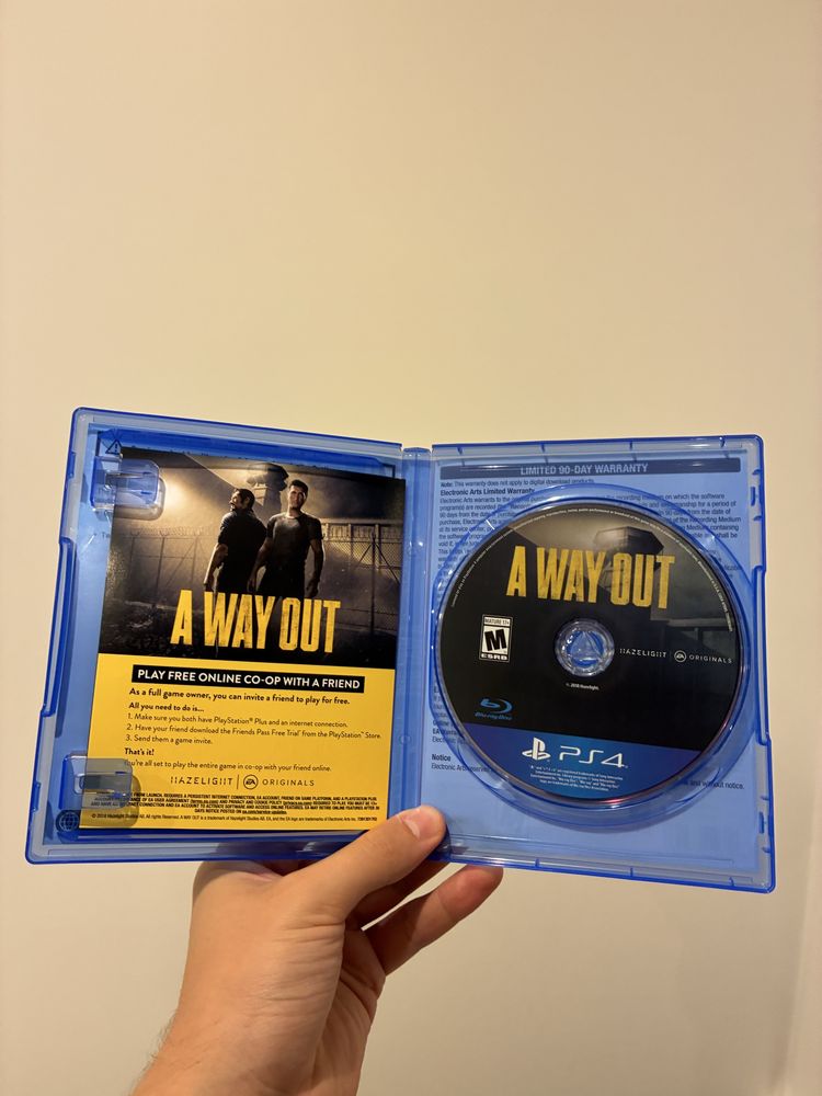 A Way Out PS4 stan idealny