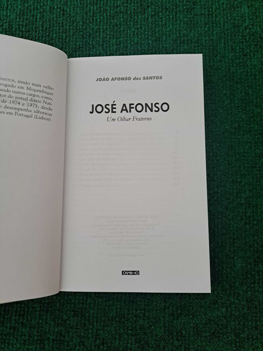 José Afonso - Um Olhar Fraterno - João Afonso dos Santos