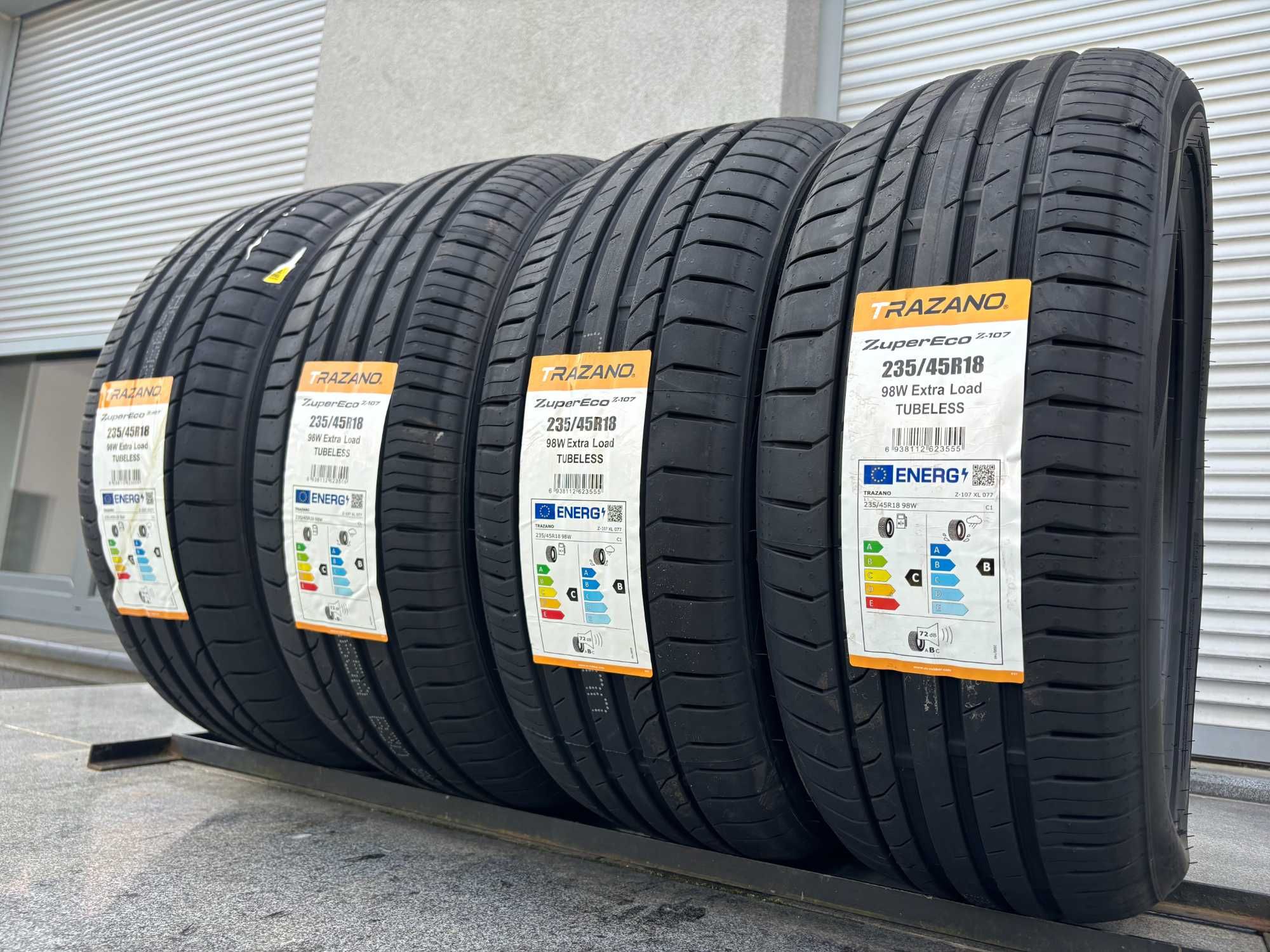 Letnia 235/45R18 Trazano ZuperEco 98W XL C,B,72db Prosto z fabryki! gw