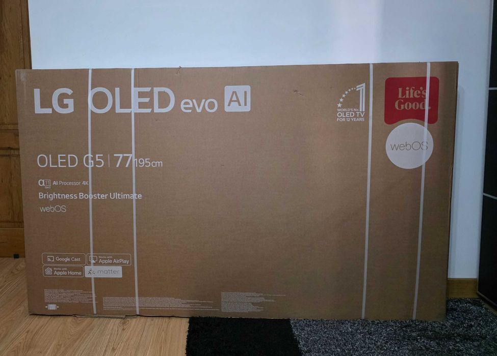 Vendo LG OLED77G54LW nova por abrir