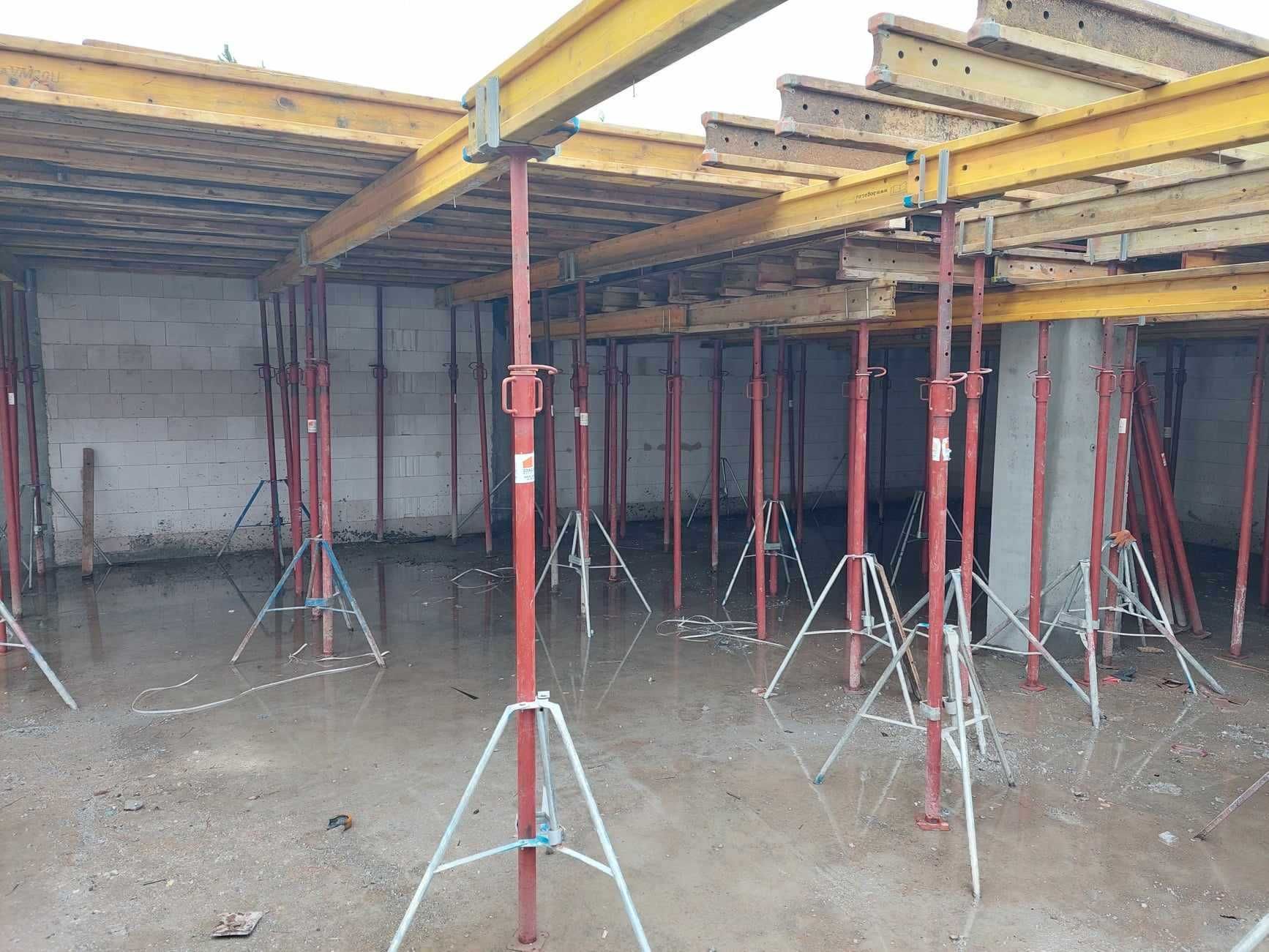 Wypożyczalnia Stempli Budowlanych metalowe stemple szalunki stropowe