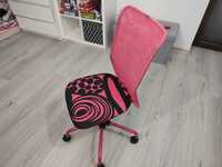 Krzesło obrotowe Torbjorn Ikea biurowe różowe