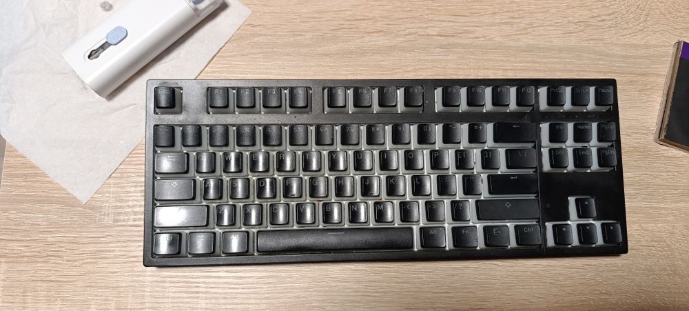 Механічна клавіатура Dark Project KD87A (Gateron Teal, PBT, RGB) - б/в