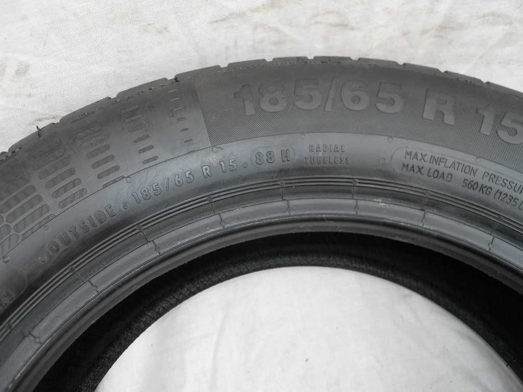 Opony letnie CONTINENTAL ContiEcoContact 5 185/65 R15 88T  6mm i 5,5mm