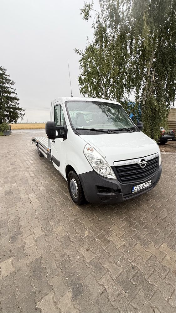 Opel Movano 140 Dci Master zabudowa autolaweta najazd