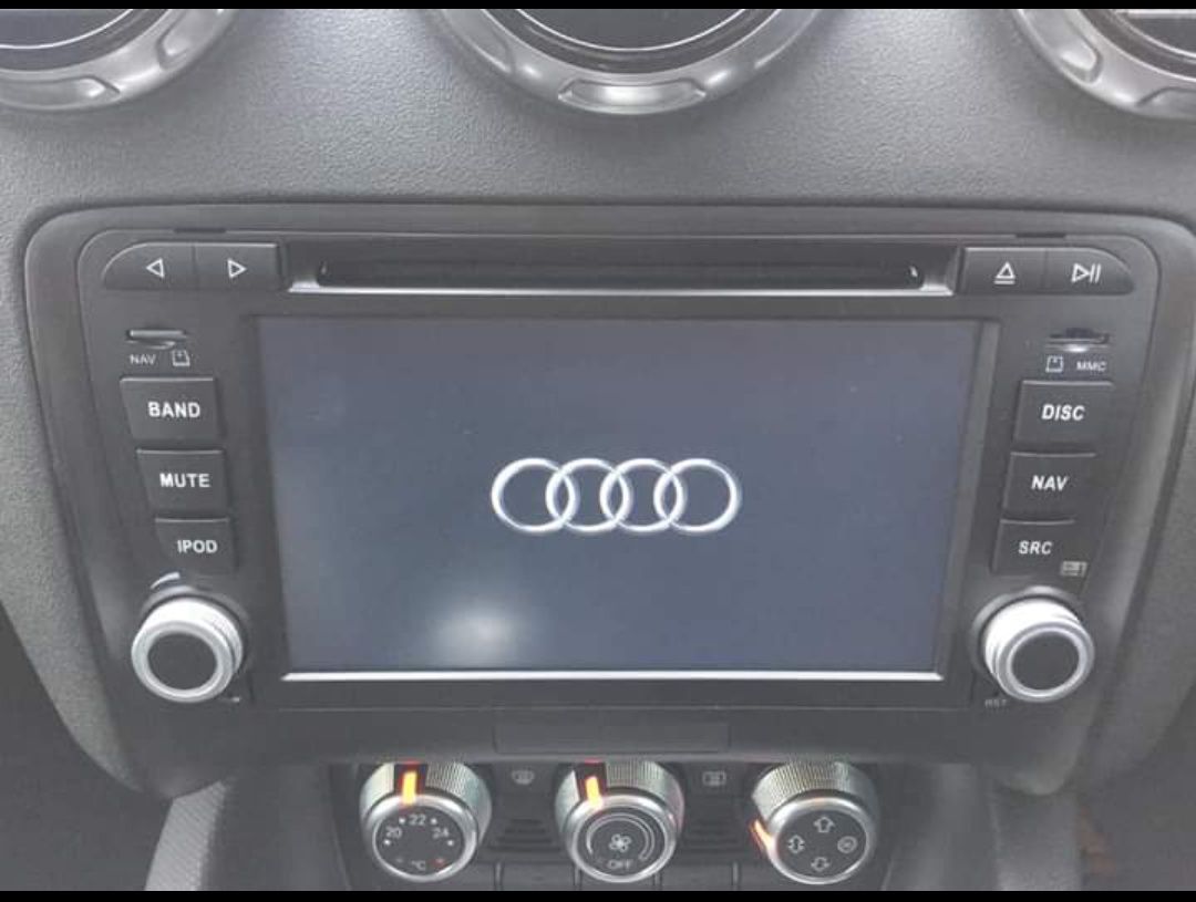 Rádio Android 12 com GPS Audi TT (Novo)