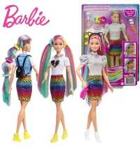 ОРИГИНАЛ! Кукла Барби Леопард Радужные волосы Barbie Mattel