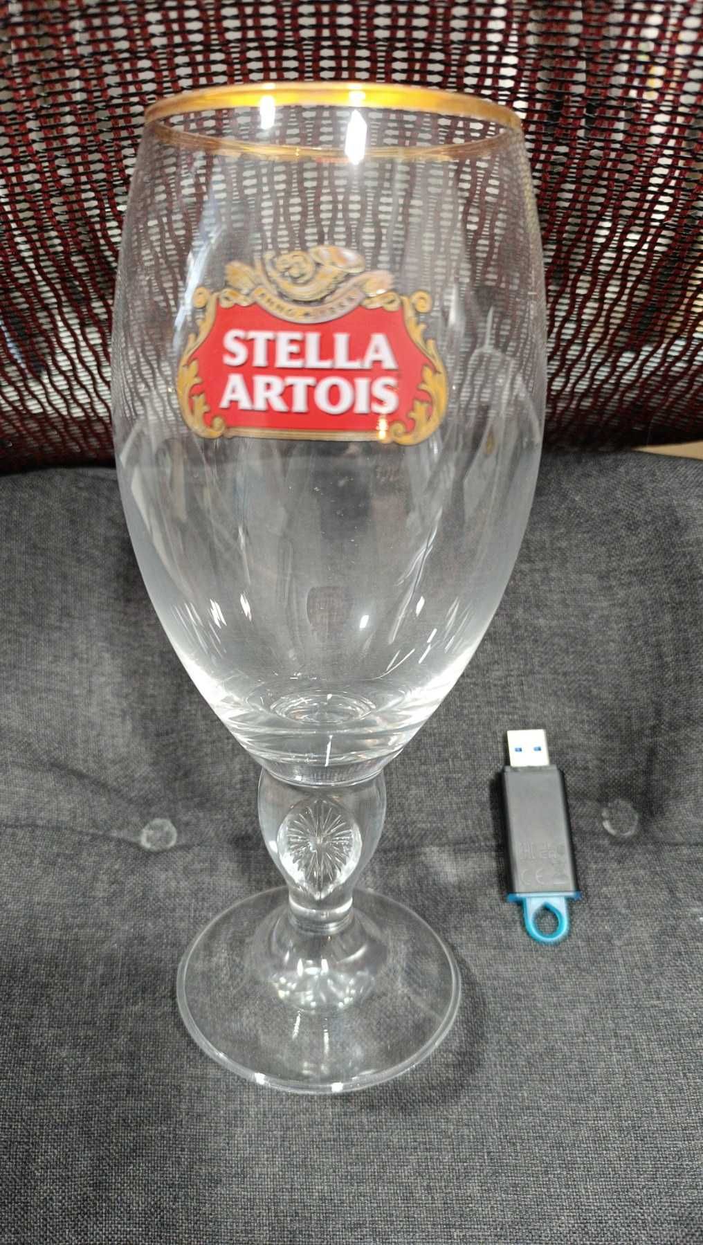 Красивый эксклюзивный бокал Stella Artois Стелла Артуа новый