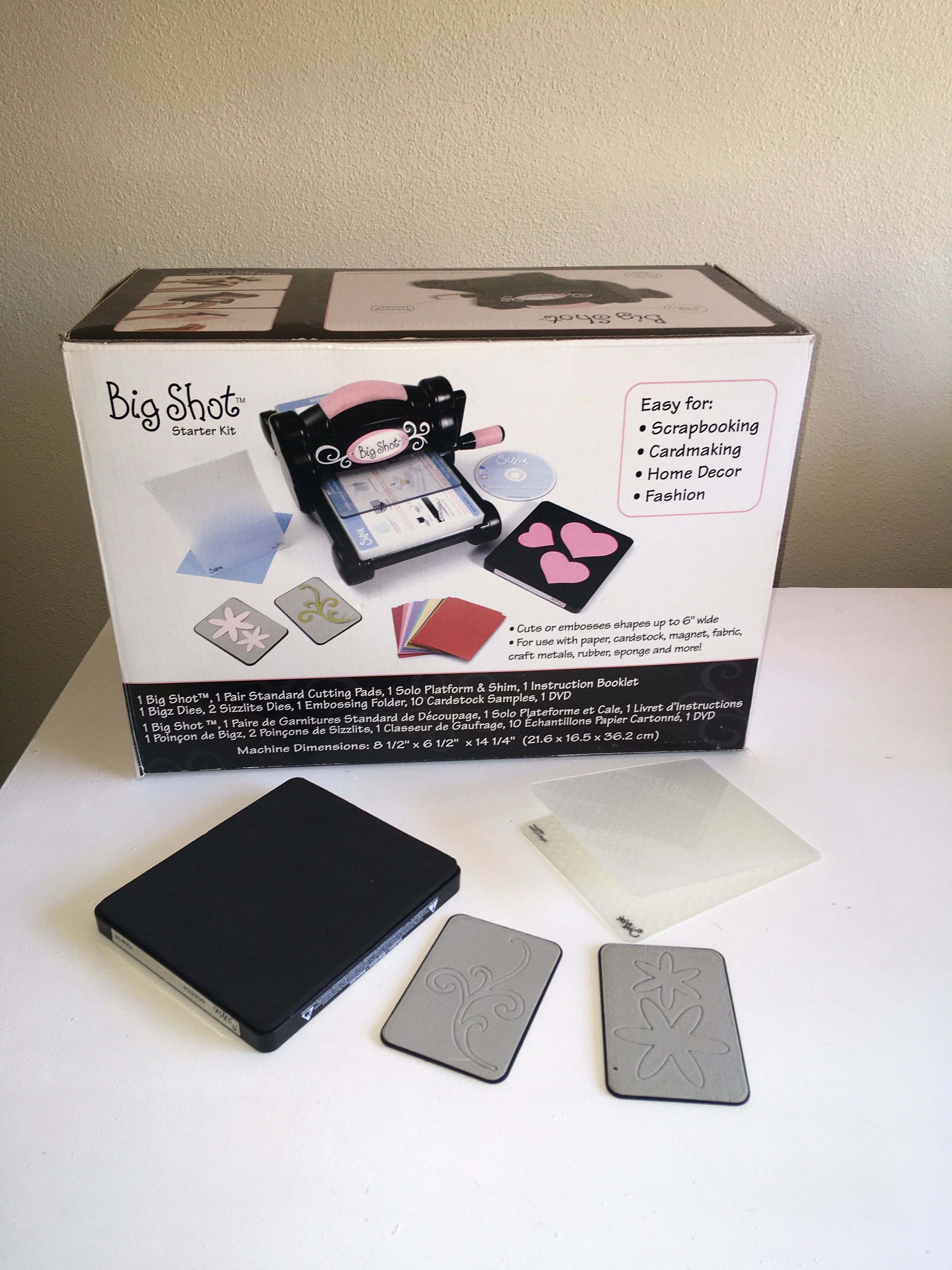 sizzix big shot com start kit