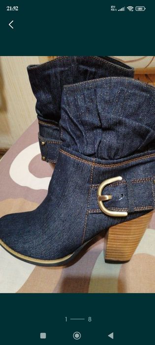 Женские сапоги, демисезонные ботинки, полусапожки