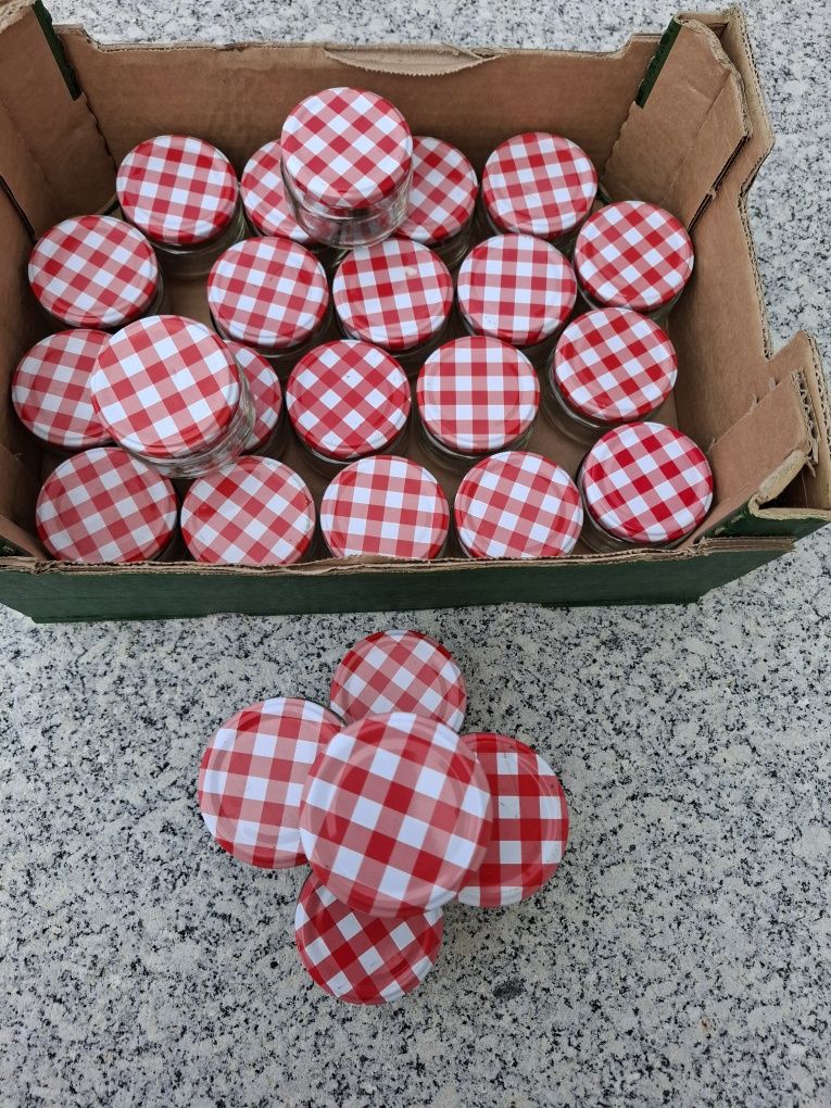 Frascos de vidro