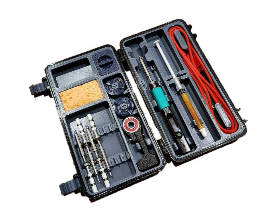 прочный кейс под любой ваш паяьник Penecil TS100 101 Pine64 PINECIL V2