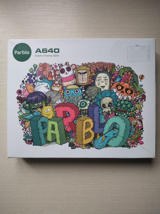 Графічний планшет Parblo A640 (читайте опис)