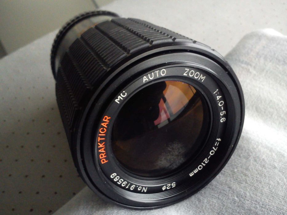 Máquina fotográfica praktica bx20 + flash kalimar tw-3600 + 2 lentes