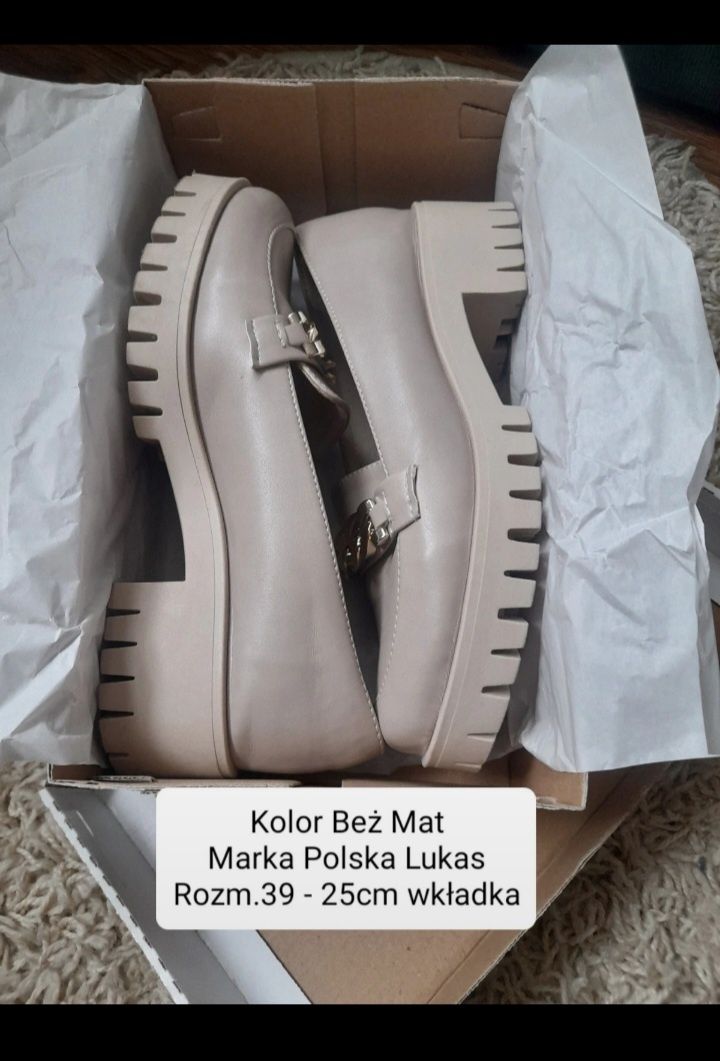 Mokasyny/Loafersy/Półbuty