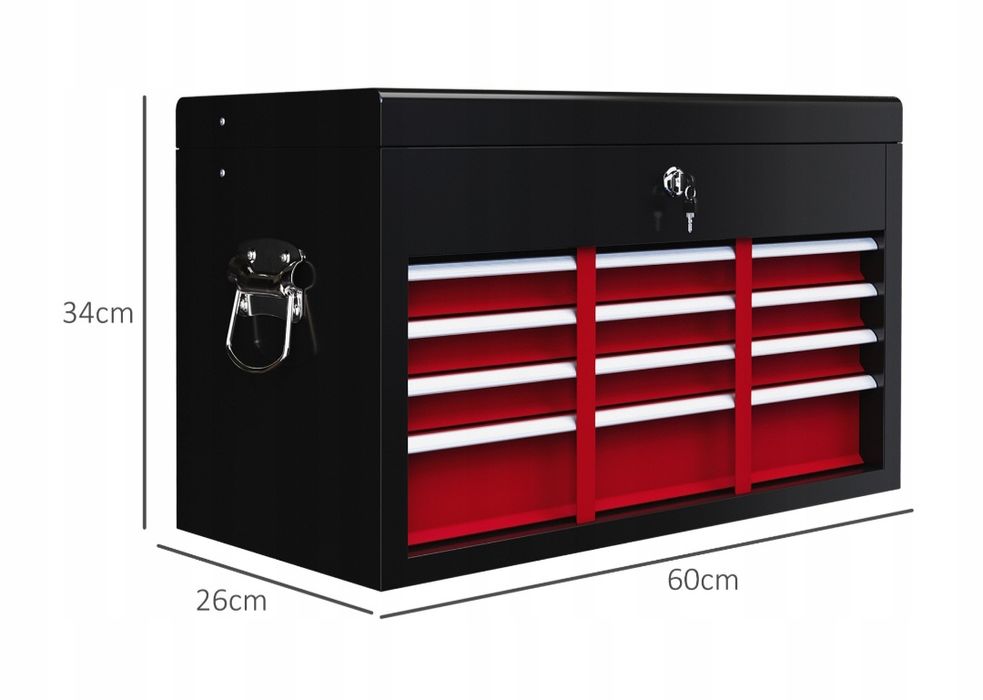 Skrzynka narzędziowa stalowa