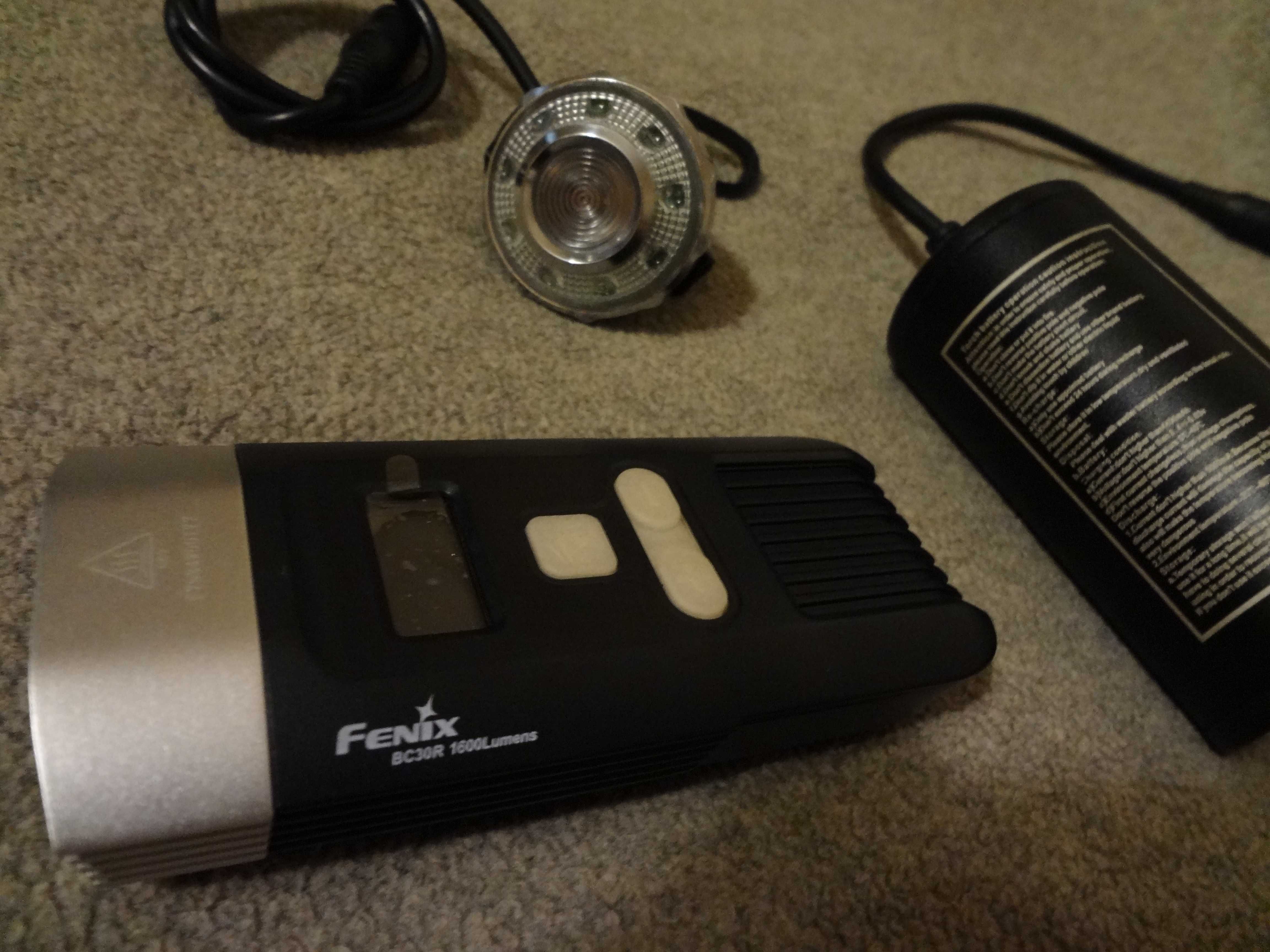 Велофара Fenix BC30R, велофонарь MagicShine MJ-818, отличное состояние
