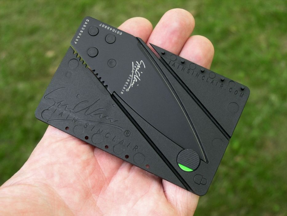 Ніж кредитка Візитка CardSharp 2. ОПТ. Складаний кишеньковий ніж