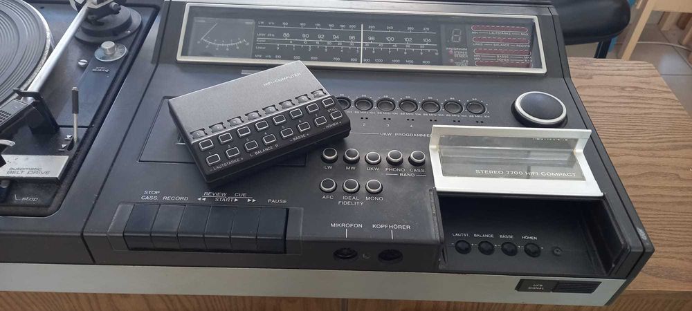 Aparelhagem  ITT Stereo 7700 Hifi Compact Vintage