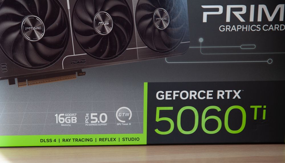 Відеокарта ASUS GeForce RTX 5060 Ti OC Edition 16GB GDDR7