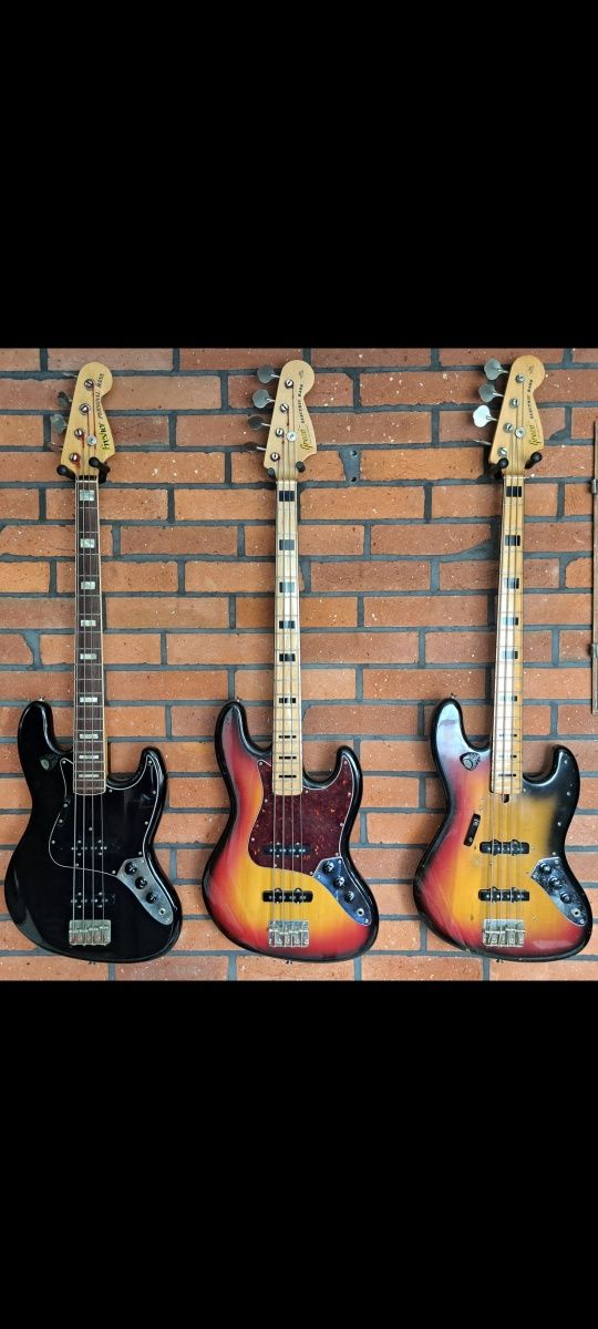 Greco Electric Bass Jazz Bass z 1978r. Gneco Tokai Fresher Fernandes