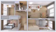 3 pokojowe z balkonem 48,2 m2 po generalnym remoncie