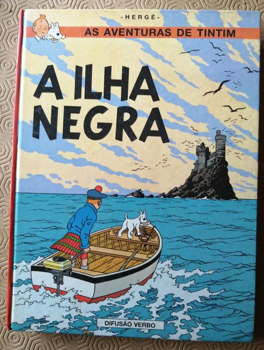 A ILHA NEGRA
(As aventuras de TINTIM)